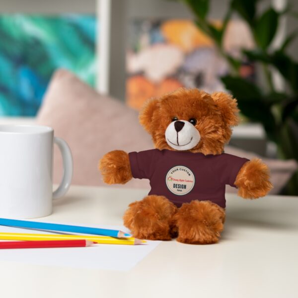 Stuffed Animals with Custom Designed Tee (6 available animals with many color options) - Image 32