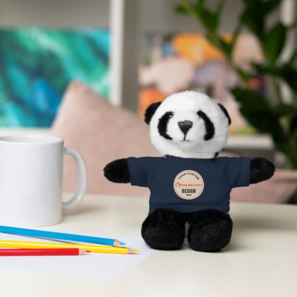 Stuffed Animals with Custom Designed Tee (6 available animals with many color options) - Image 42