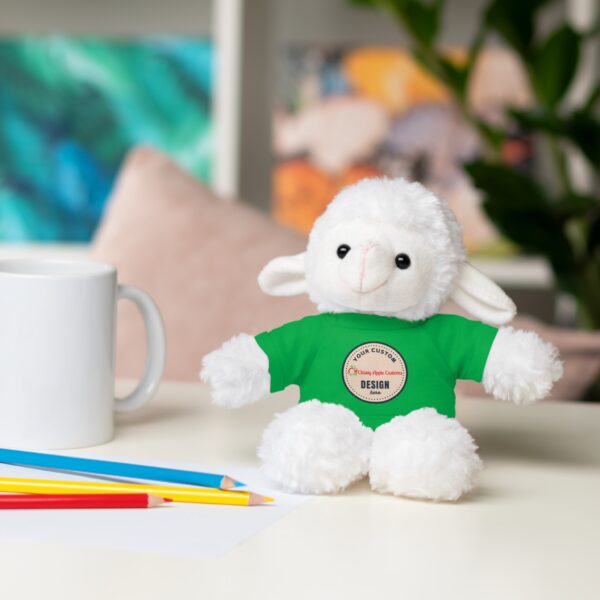 Stuffed Animals with Custom Designed Tee (6 available animals with many color options) - Image 19