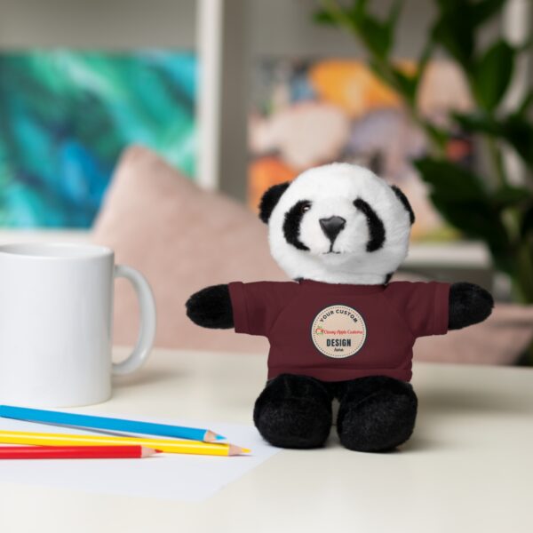 Stuffed Animals with Custom Designed Tee (6 available animals with many color options) - Image 36