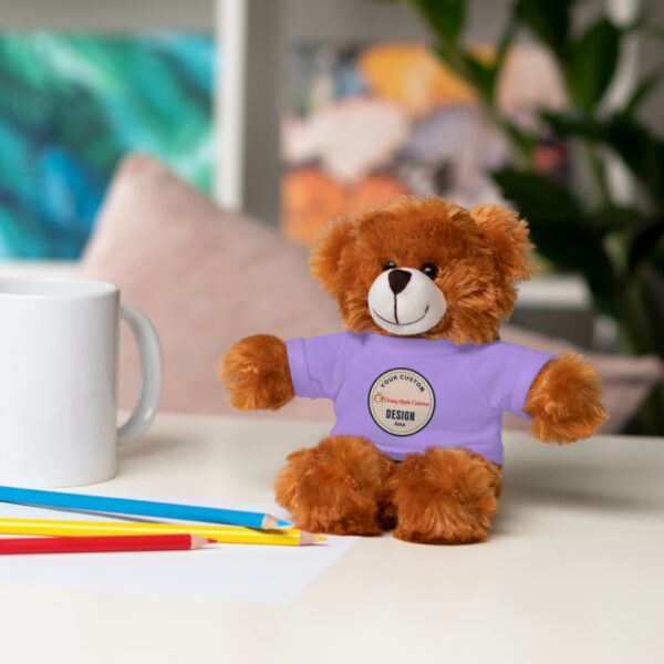 Stuffed Animals with Custom Designed Tee (6 available animals with many color options) - Image 20