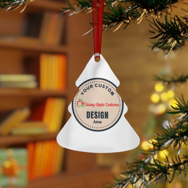 Custom Design Metal Ornaments (4 shapes available) - Image 5