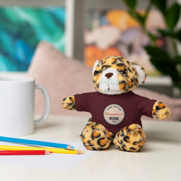 Stuffed Animals with Custom Designed Tee (6 available animals with many color options) - Image 34