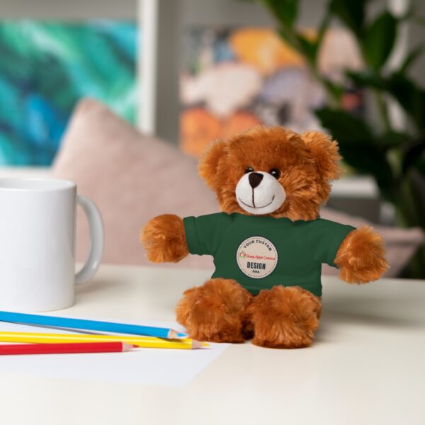 Stuffed Animals with Custom Designed Tee (6 available animals with many color options) - Image 8