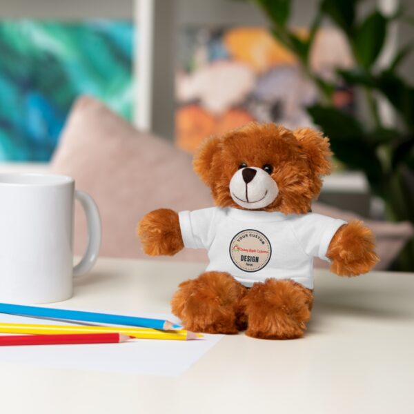 Stuffed Animals with Custom Designed Tee (6 available animals with many color options) - Image 56