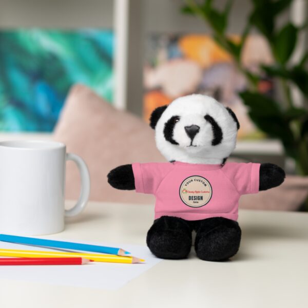 Stuffed Animals with Custom Designed Tee (6 available animals with many color options) - Image 54