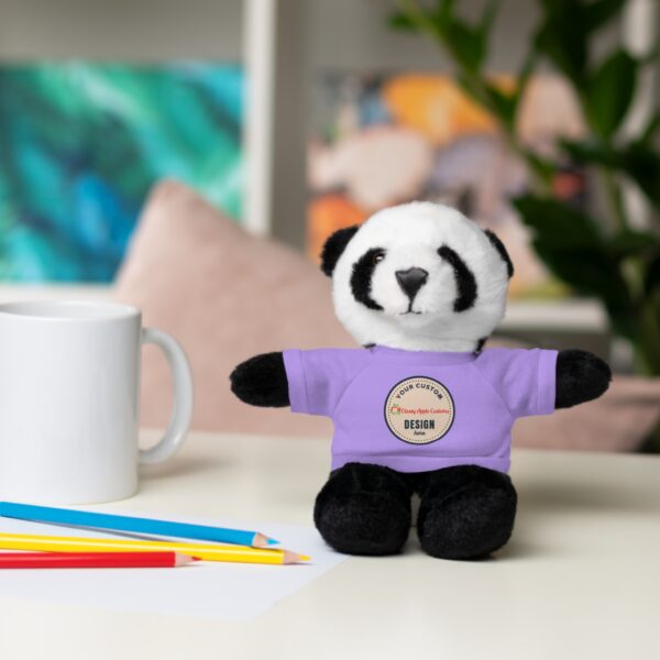 Stuffed Animals with Custom Designed Tee (6 available animals with many color options) - Image 24