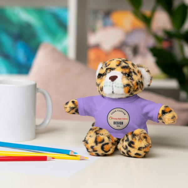 Stuffed Animals with Custom Designed Tee (6 available animals with many color options) - Image 22