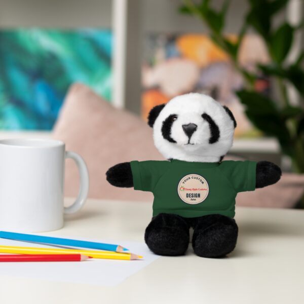 Stuffed Animals with Custom Designed Tee (6 available animals with many color options) - Image 12