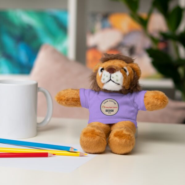 Stuffed Animals with Custom Designed Tee (6 available animals with many color options) - Image 23