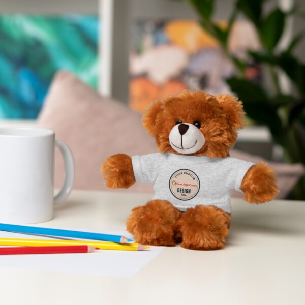 Stuffed Animals with Custom Designed Tee (6 available animals with many color options) - Image 2